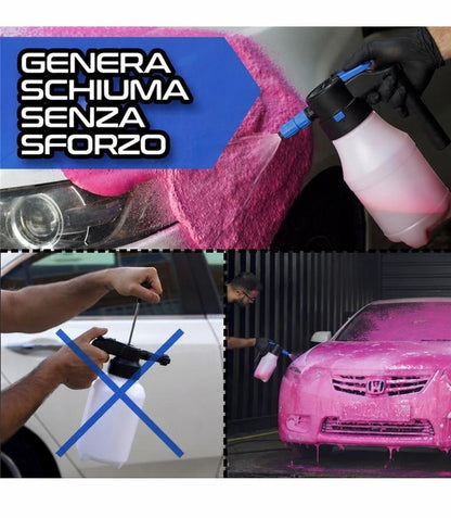 Spruzzatore elettrico: genera schiuma senza sforzo